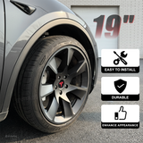 Tessgo 19" Aero Performance Hubcaps Compatible with Tesla Model Y