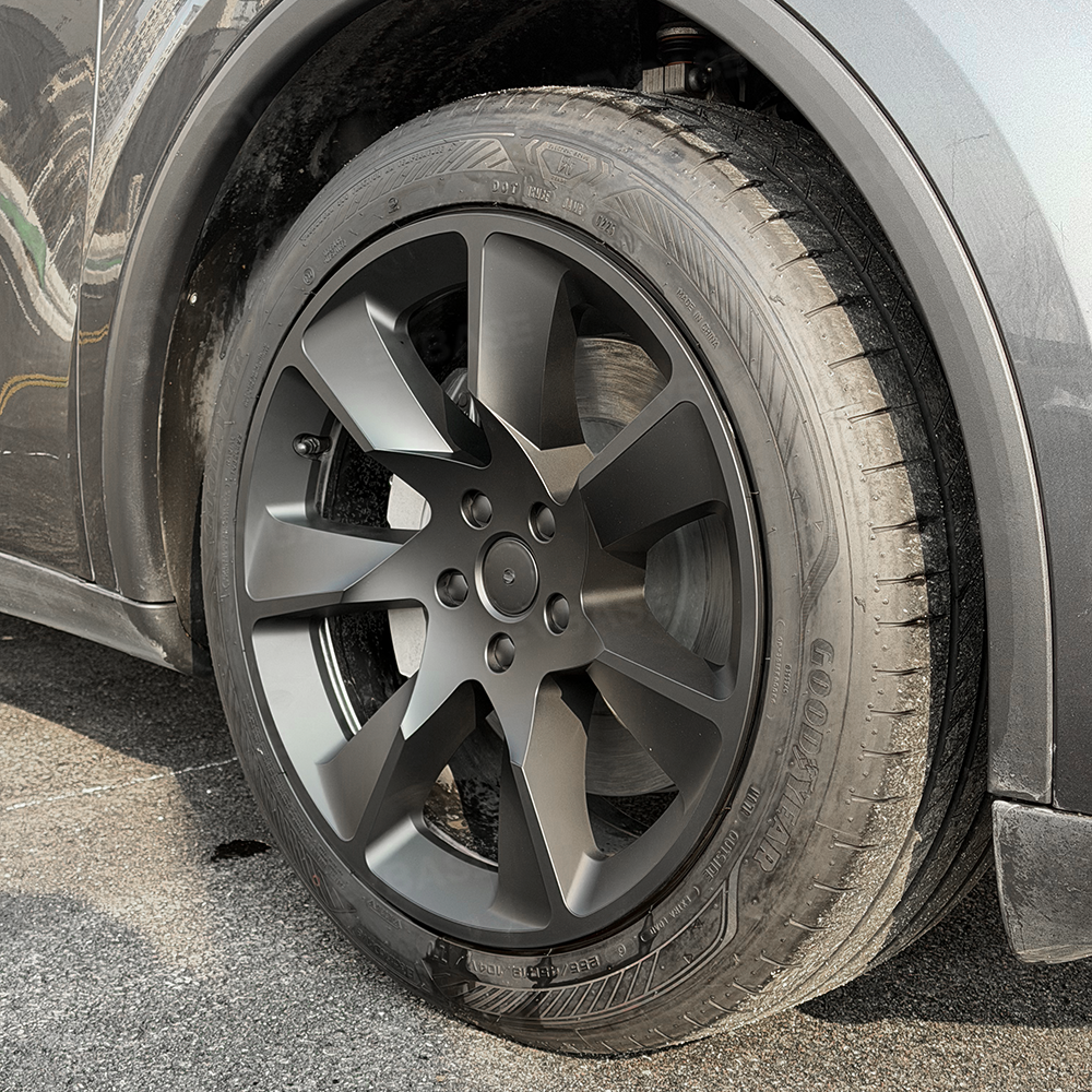 Tessgo 19" Aero Performance Hubcaps Compatible with Tesla Model Y