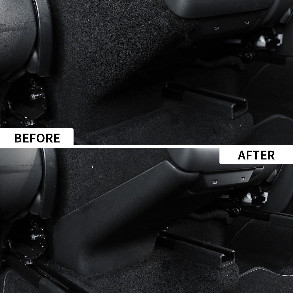 Premium TPE Anti-Kick Interior Protector for 2024+ Tesla Model 3 & 2025+ Model Y Juniper — Custom-Fit Rear Center Console