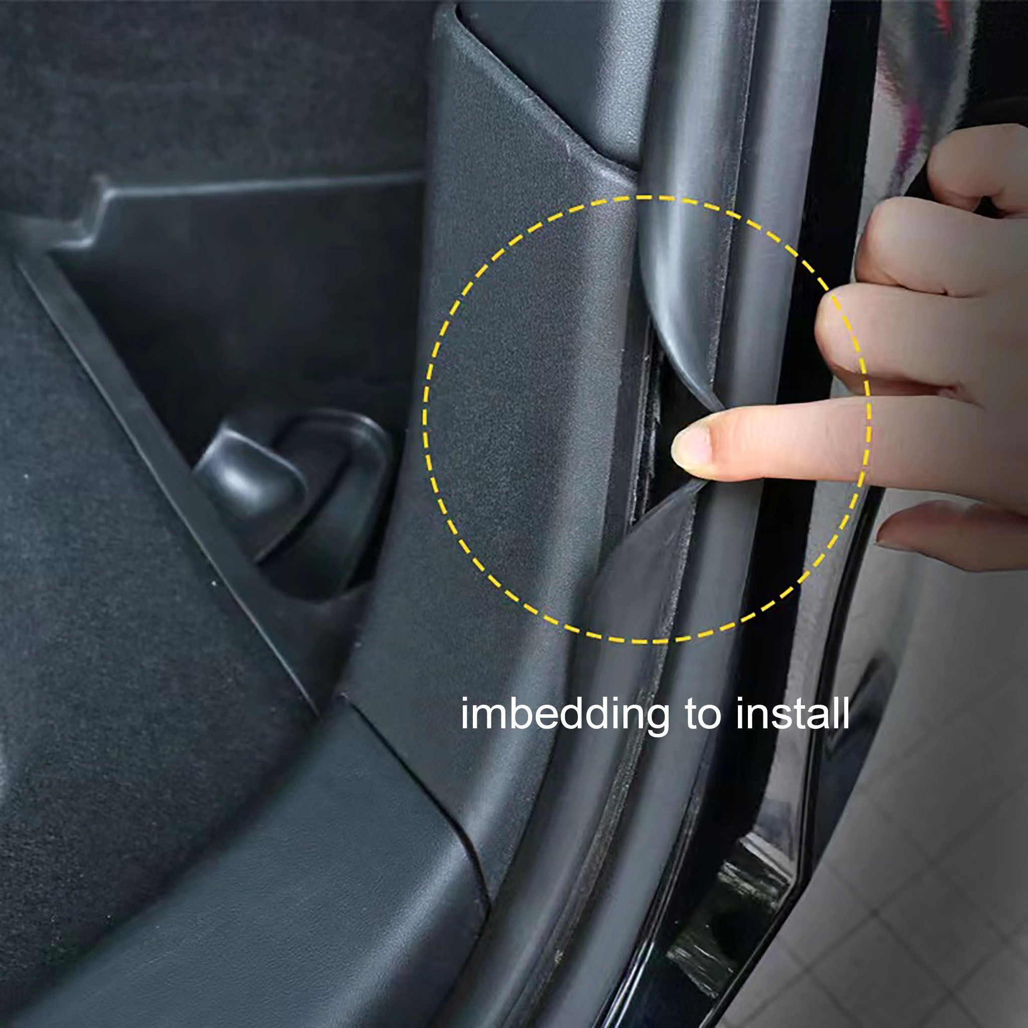Trunk Sill Plate Cover for Tesla Model Y-Teego
