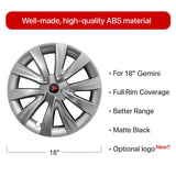 Tesla Model 3 Wheel Covers 18inch Model 3 Hub Caps Inspired by Model 3 Sport Wheels 2021-2023.10