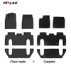 2021-2025+ All Weather Floor Mats For Model X (6 Seater)