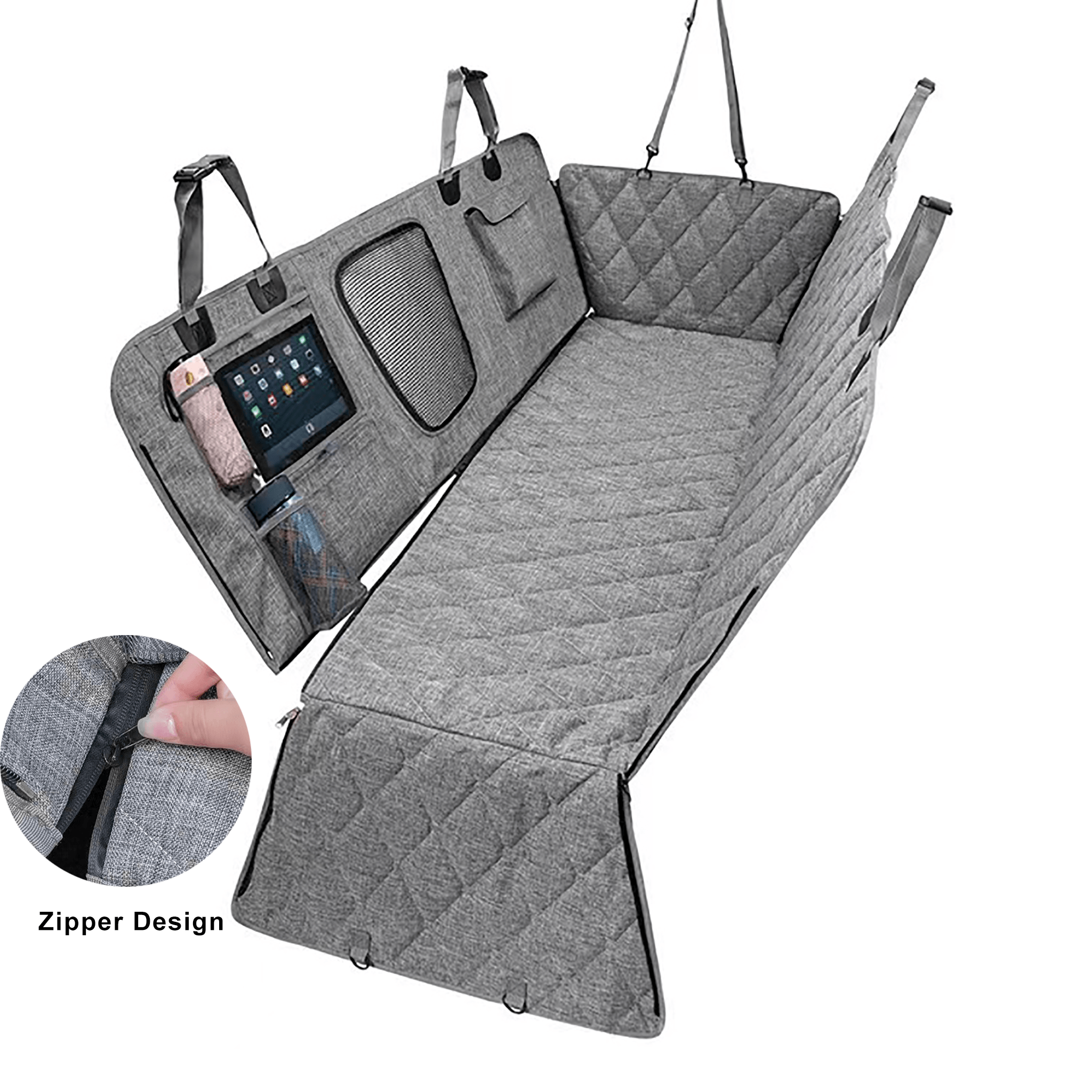Dog Back Seat Cover For Tesla Model S/3/Y/X-Pet Supplies-Teego