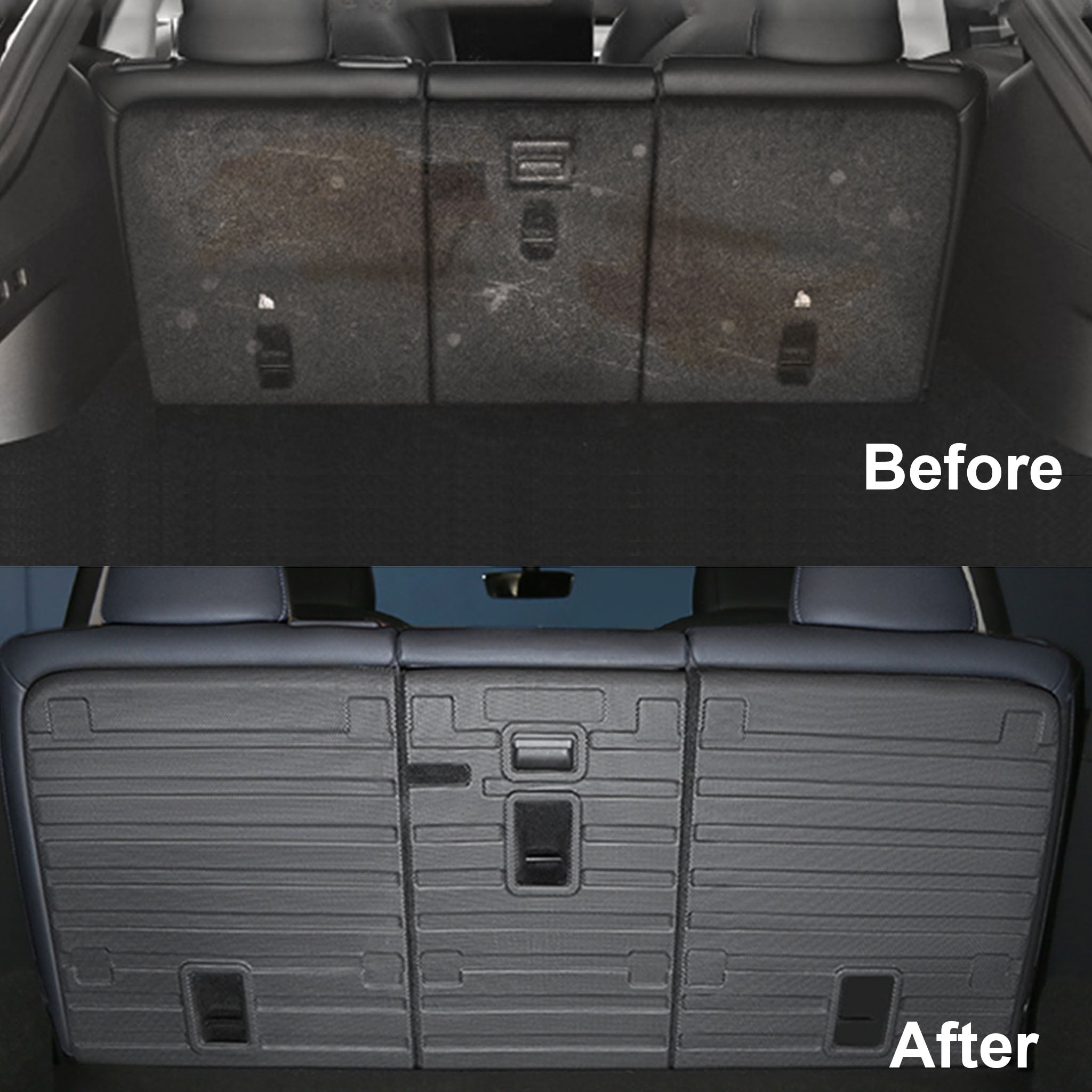 Second Seat Cover Back Liners for Tesla Model Y (5 or 7 Seater)-Motor Vehicle Carpet & Upholstery-Teego