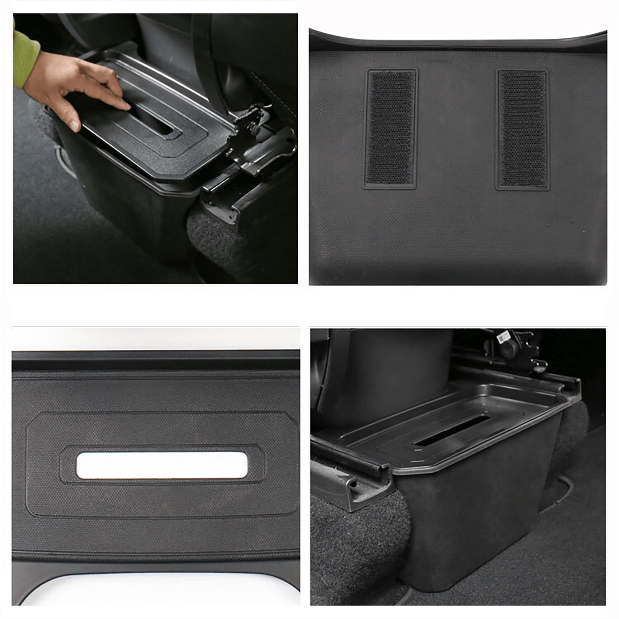 Back Seat Storage Box For Tesla Model Y-Truck Bed Storage Boxes & Organizers-Teego