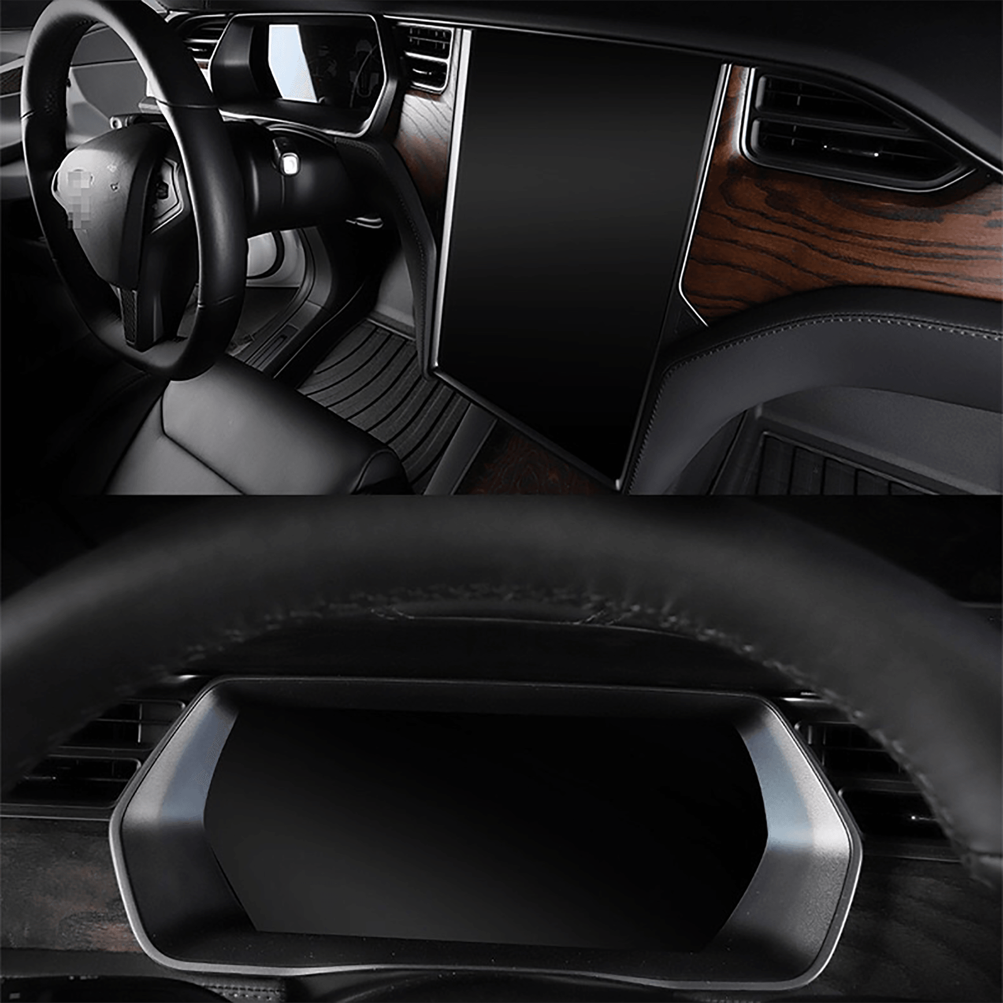 Tempered Glass Screen Protector for Telsa Model X/S-Motor Vehicle Interior Fittings-Teego