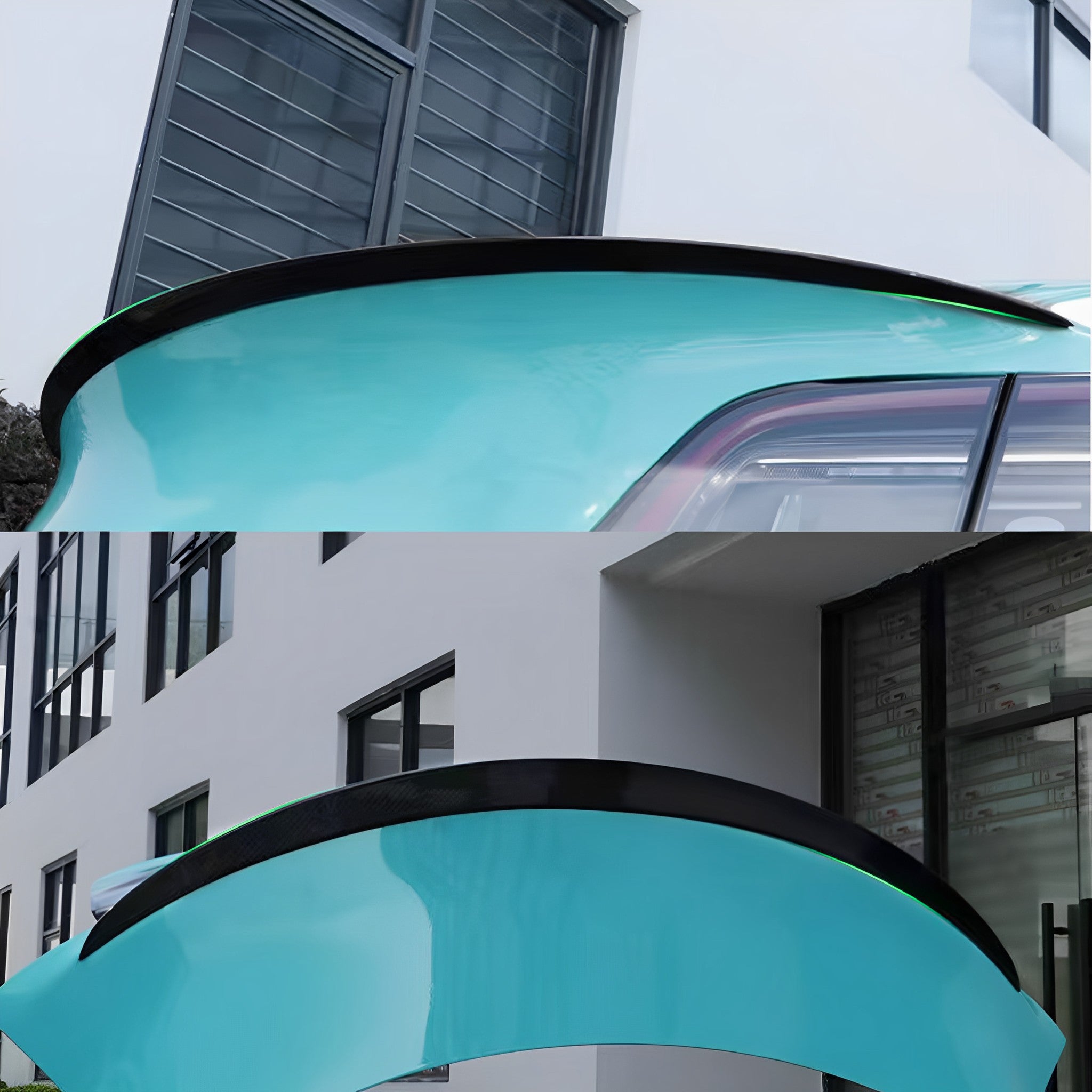 High-Performance Carbon Fiber Spoiler installed on Tesla Model 3/Y