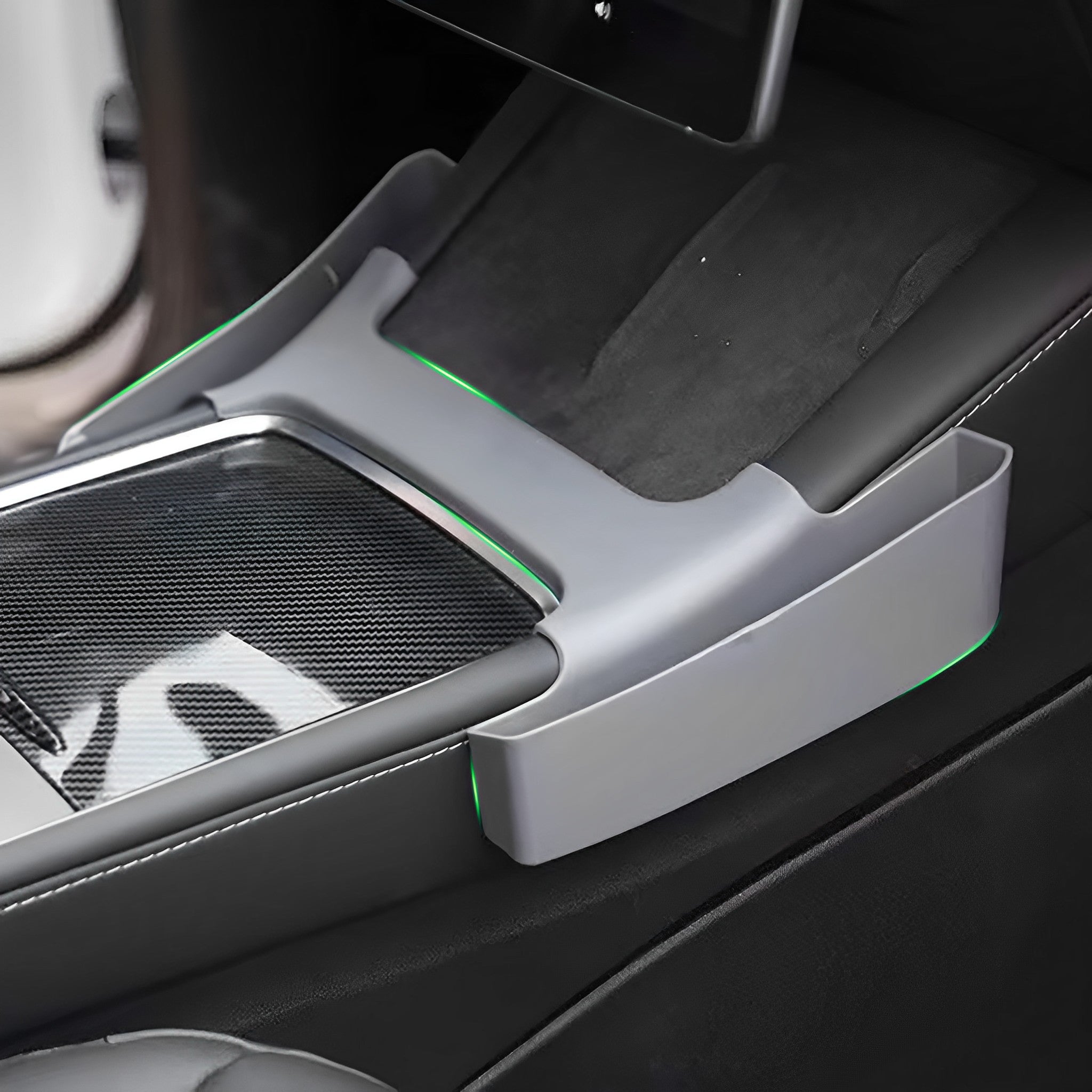 Tesla Model 3 & Model Y Center Console Side Storage Organizer – Custom Fit Interior Accessory