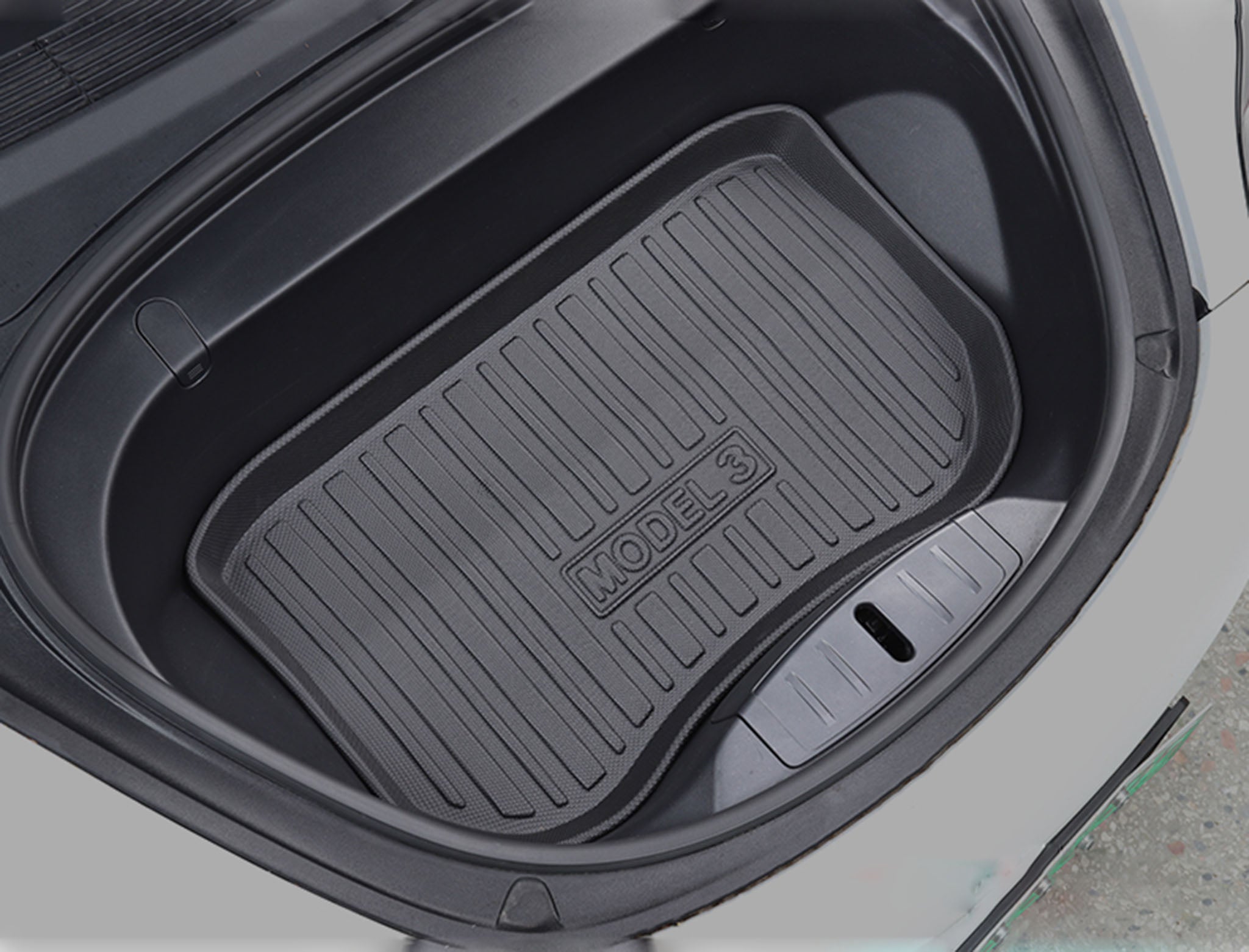 Model 3 Front Rear Trunk Well Mats-Vehicles & Parts-Teego