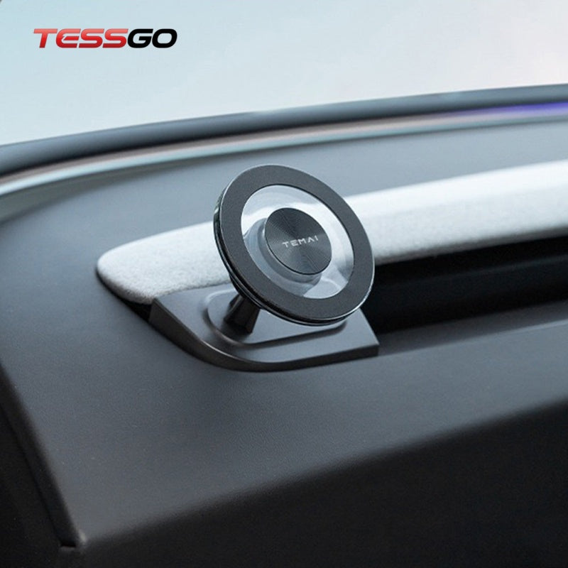 TESSGO A-Pillar Magnetic Phone Mount FOR Tesla Model 3 Highland 2024+ & Model Y Juniper 2026+
