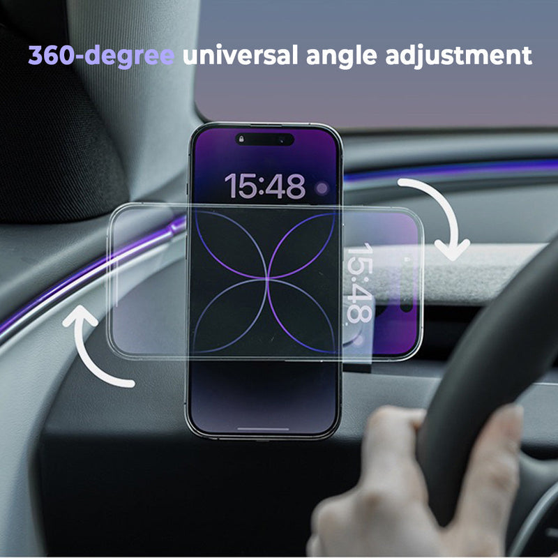 TESSGO A-Pillar Magnetic Phone Mount FOR Tesla Model 3 Highland 2024+ & Model Y Juniper 2026+