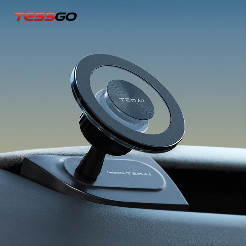 TESSGO A-Pillar Magnetic Phone Mount FOR Tesla Model 3 Highland 2024+ & Model Y Juniper 2026+
