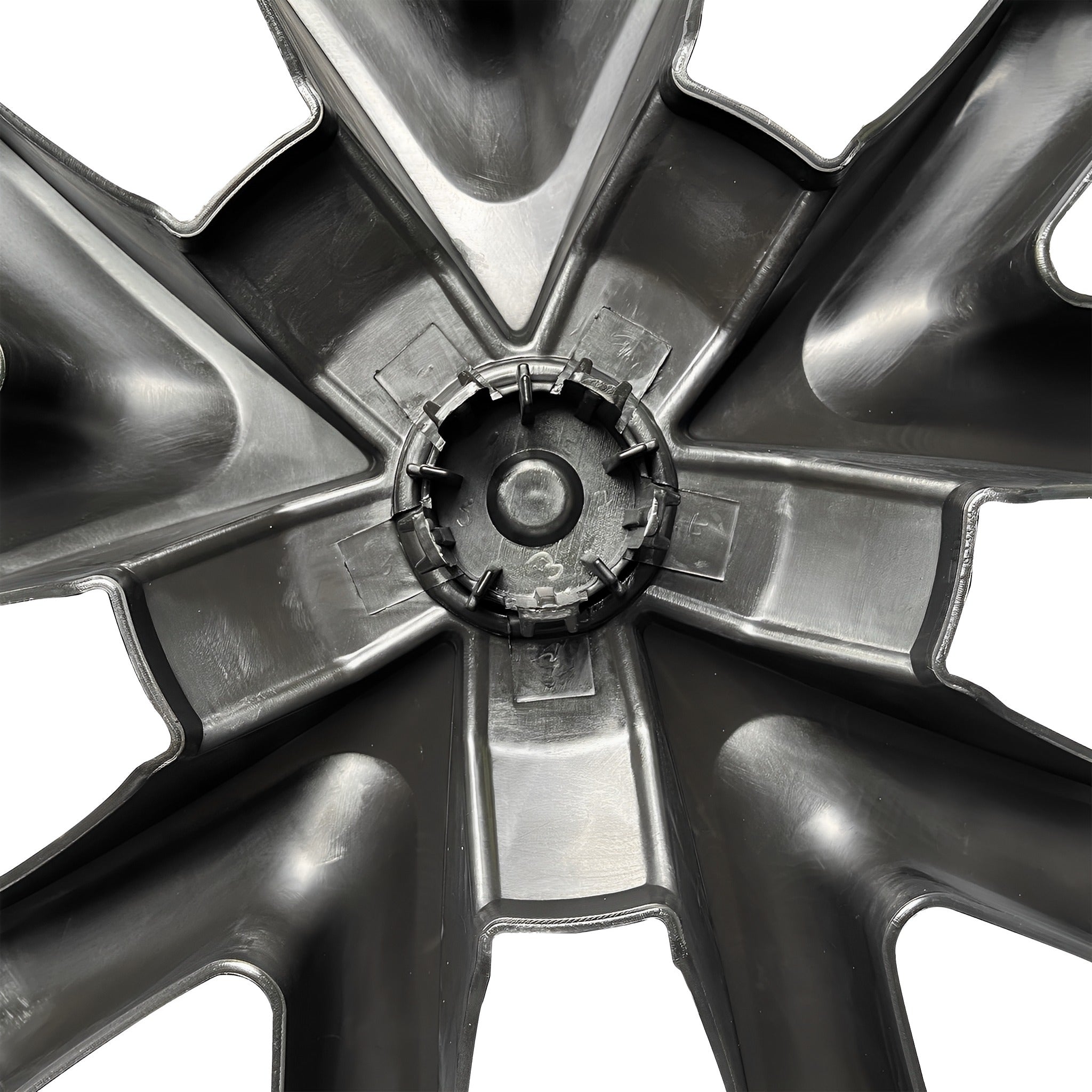 Tesla Model 3 Arachnid Styled Aero Wheel Cover Back Detail