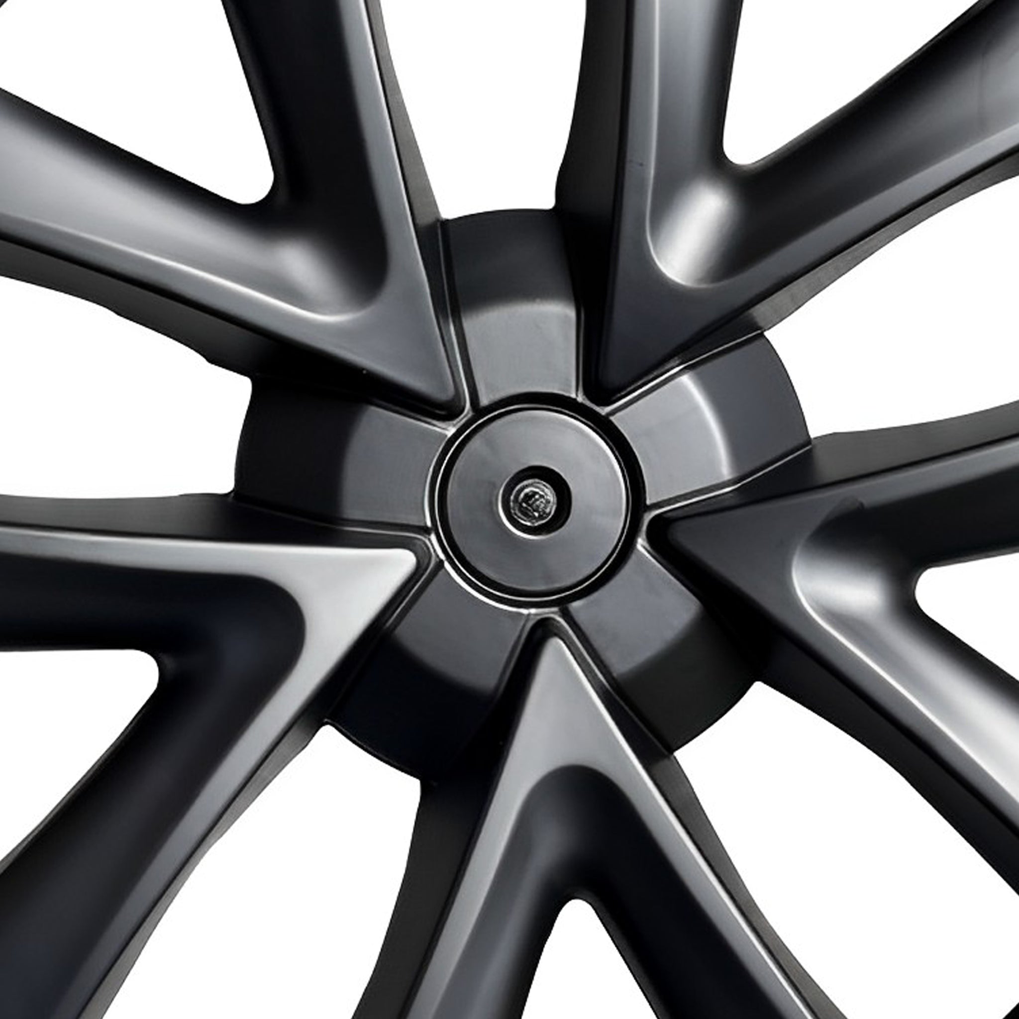Tesla Model 3 Arachnid Styled Aero Wheel Cover Front Detail