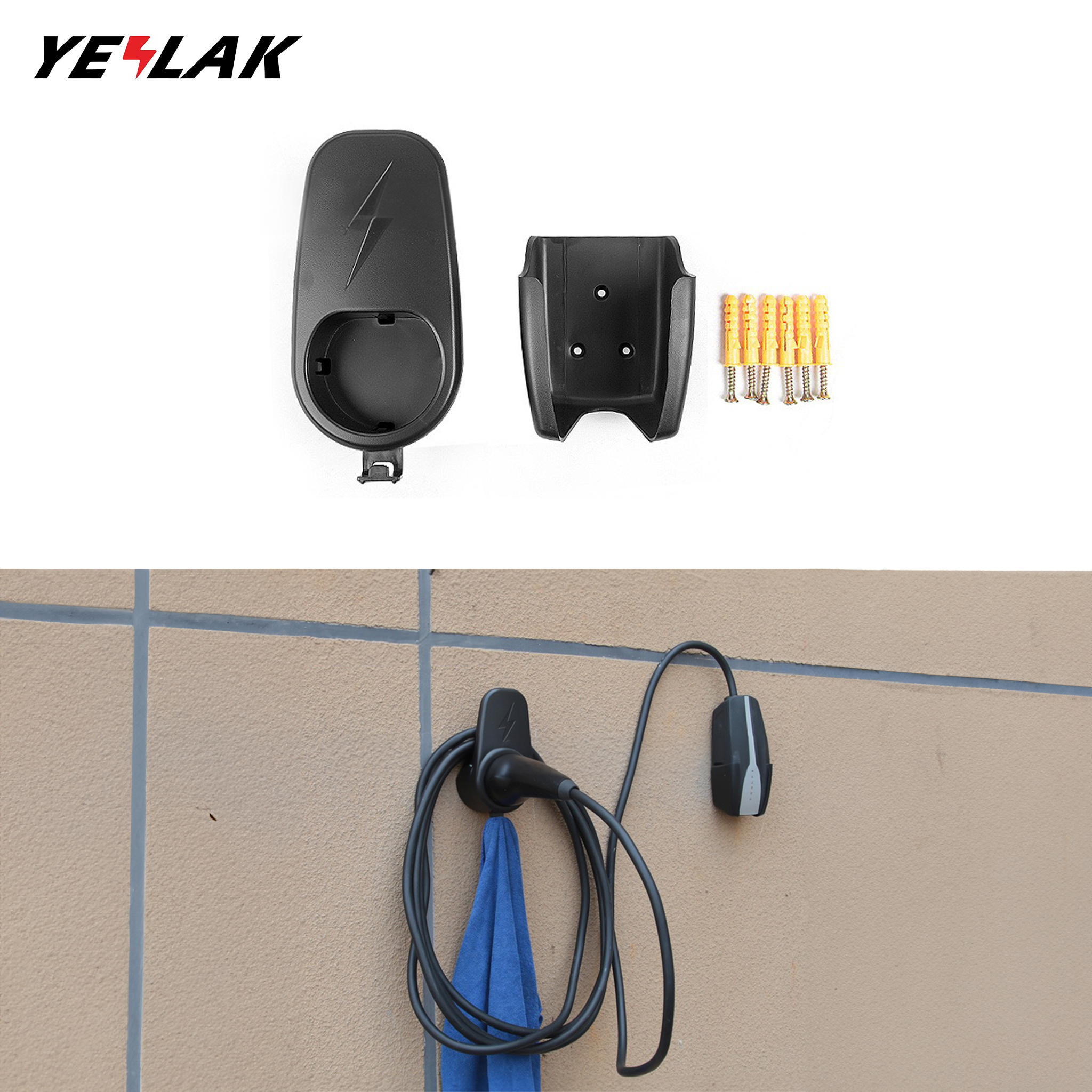 Charging Cable Holder For Tesla Model 3 & Model 3 Highland / Y / S / X