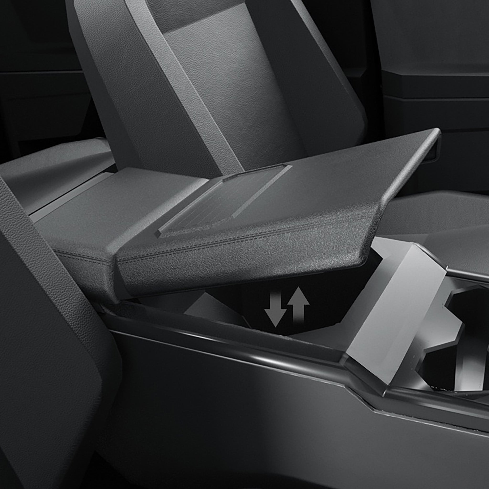 Tessgo Armrest & Rear Screen Upper Covers for Cybertruck