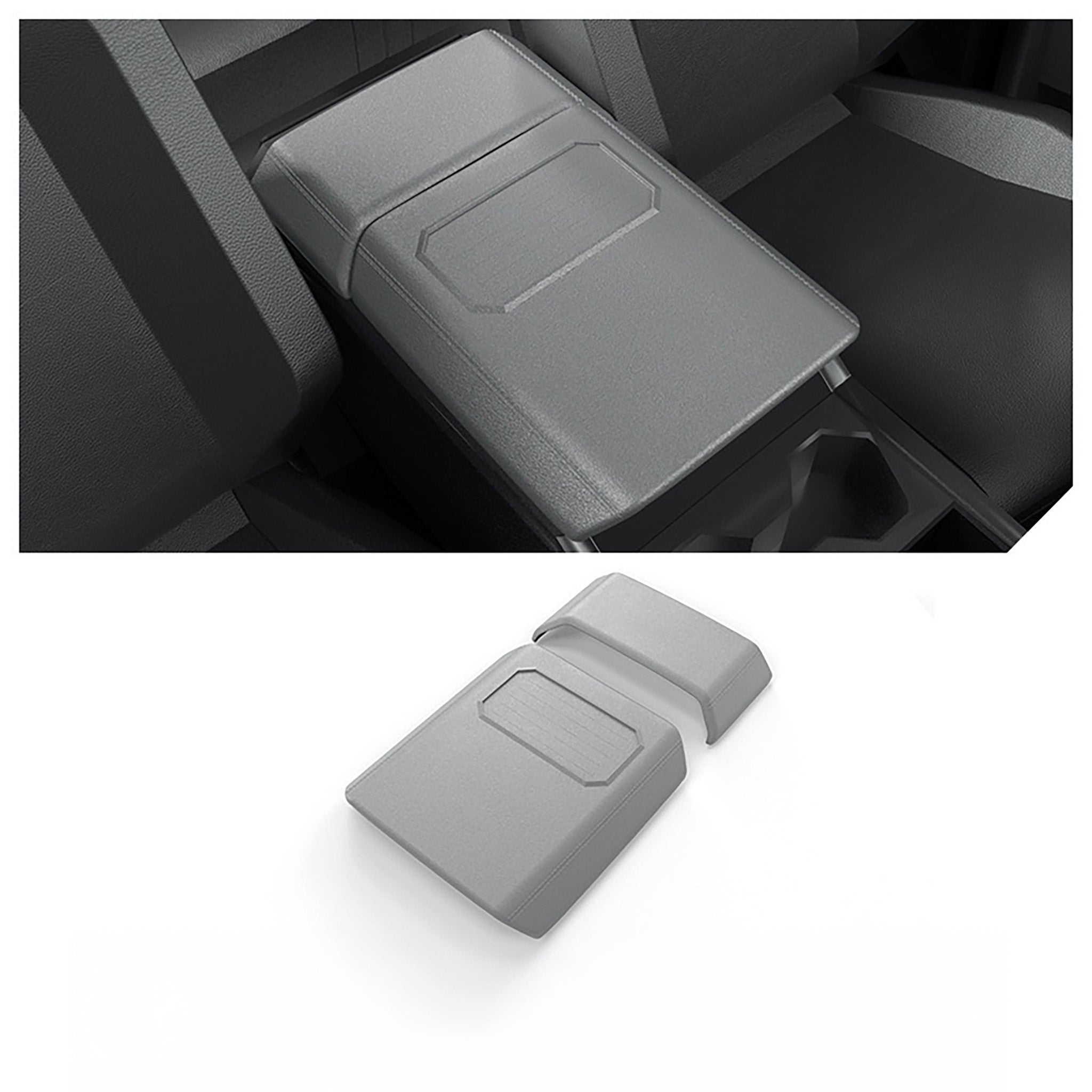 Tessgo Armrest & Rear Screen Upper Covers for Cybertruck