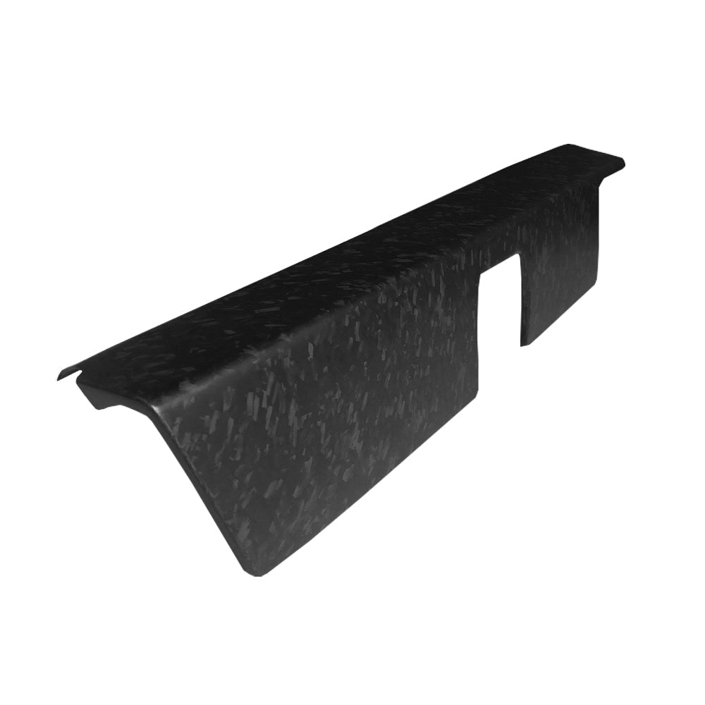 Tesla Cybertruck Forged Carbon Fiber Dashboard Overlay - Industrial-Strength Style & Seamless Upgrade (Pre-Order)