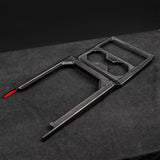Cybertruck Gen 2.0 Extended Carbon Fiber Center Console Cover – Premium Reinforced 2x2 Twill Weave for Ultimate Interior Protection & Luxury