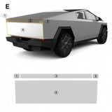 2024 Tesla Cybertruck Pre-cut Gloss Clear PPF Wrap Self-Healing TPU Film