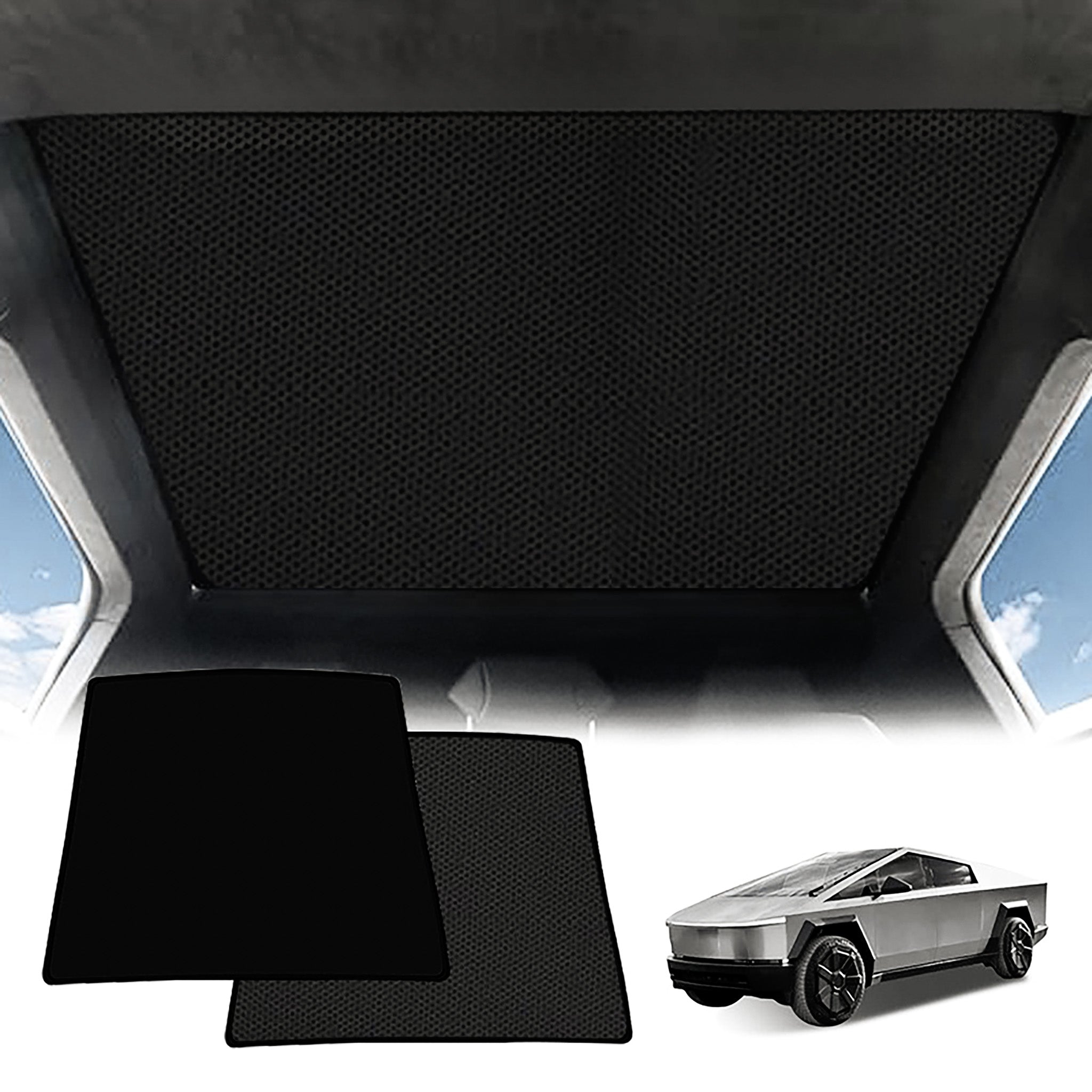 Tesla Cybertruck Roof Sunshade – Maximize Heat Reduction and Interior Protection