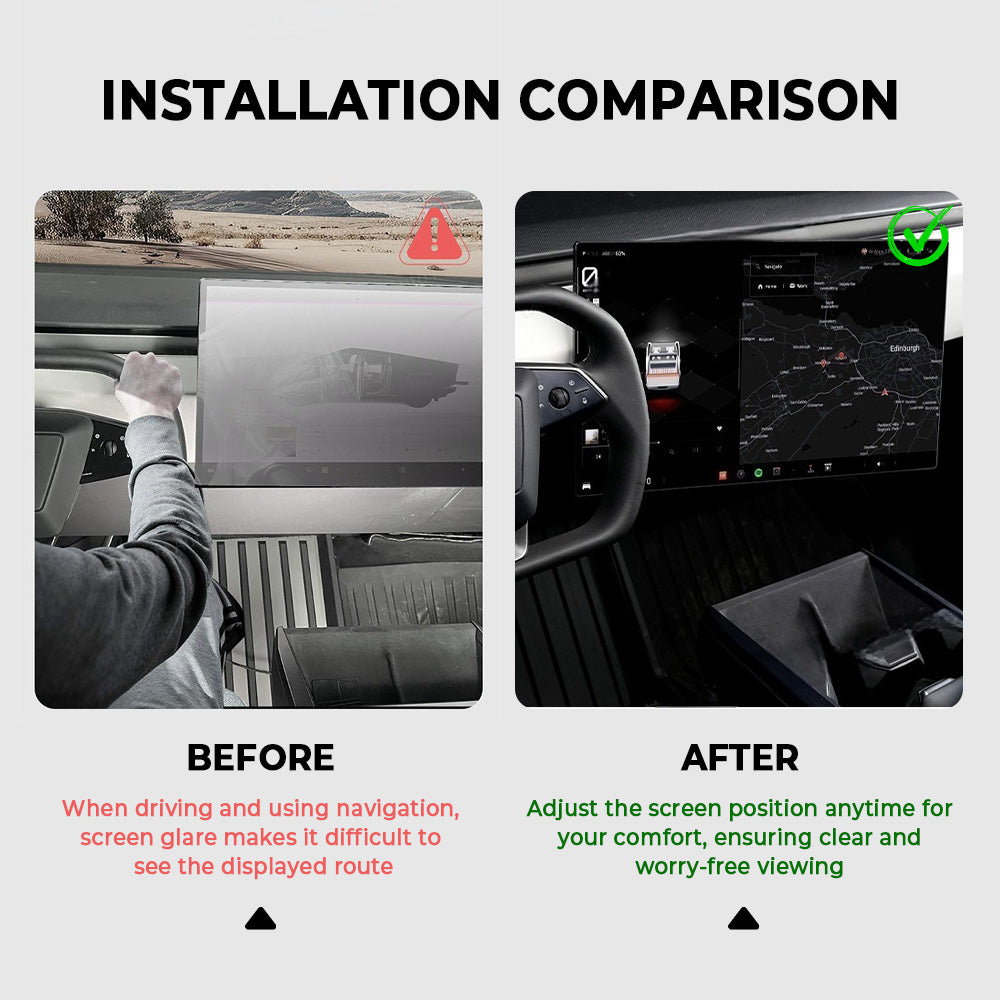 Tessgo Screen Swivel Mount for Cybertruck