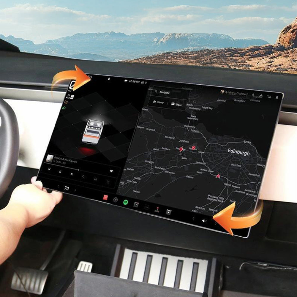 Tessgo Screen Swivel Mount for Cybertruck