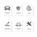 Tessgo Screen Swivel Mount for Cybertruck