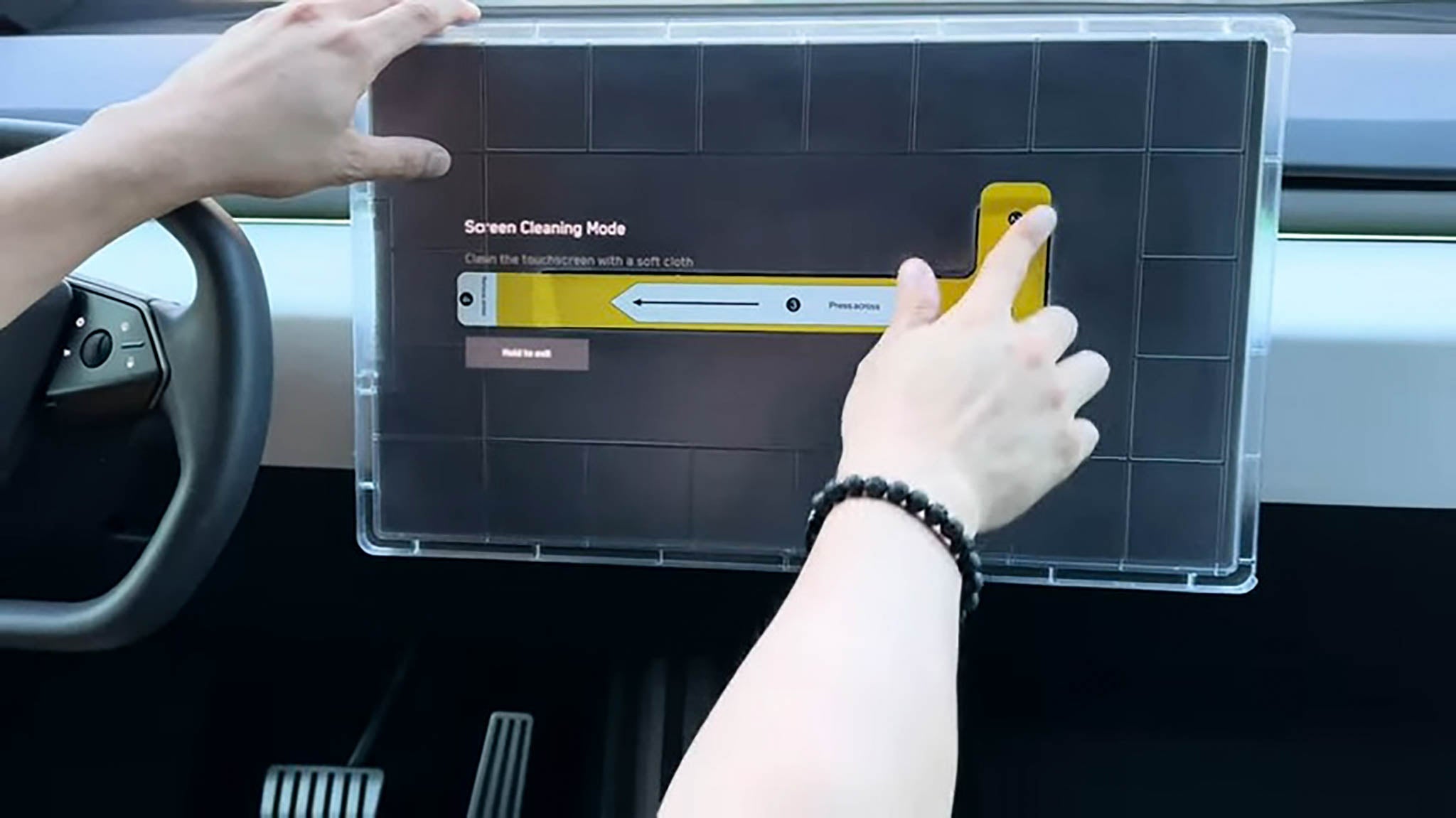 Tesla Cybertruck Tempered Glass Screen Protector
