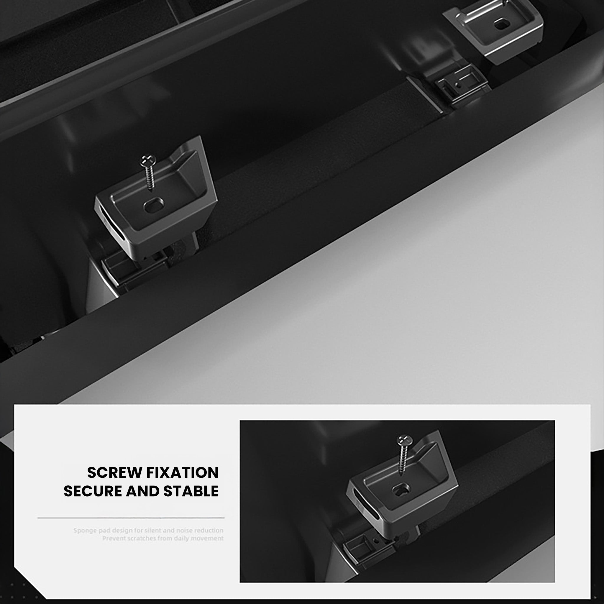 Tessgo Under-Screen Storage Compartment for Cybertruck