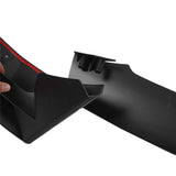 Sporty Front Lip Spoiler for Tesla Model 3 (2017-2023.09) | ABS Plastic Body Kit in Glossy/Matte Black & Carbon Fiber
