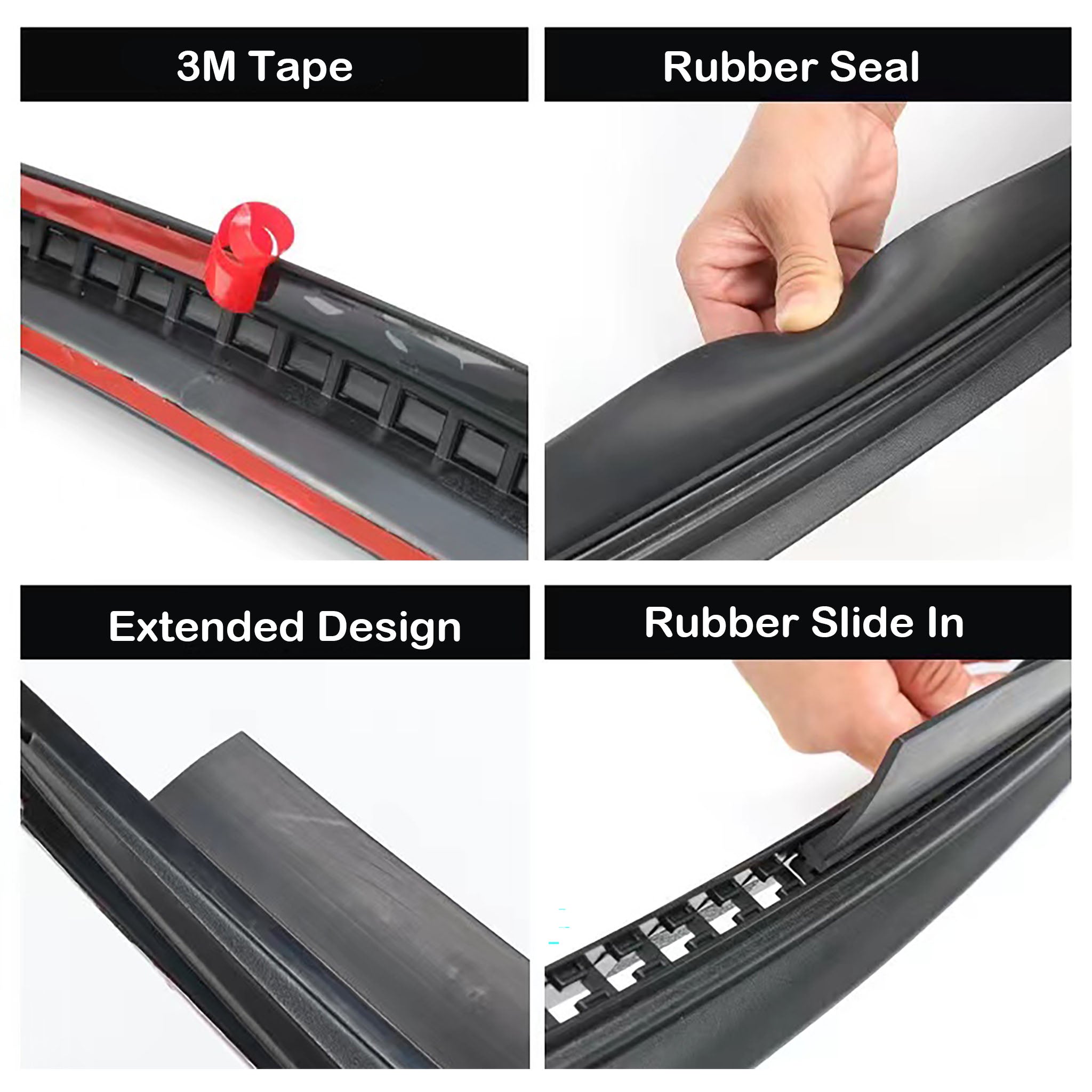Front Trunk Weather Rubber Seal For Tesla Model 3-Vehicle Parts & Accessories-Teego