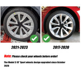 Tesla Model 3 Uberturbine Wheel Cover 19 Inch Hub Caps - Compatibility