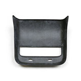 Back view of Carbon Fiber Rear AC Outlet Cover For Tesla Model 3 & Y by Teego