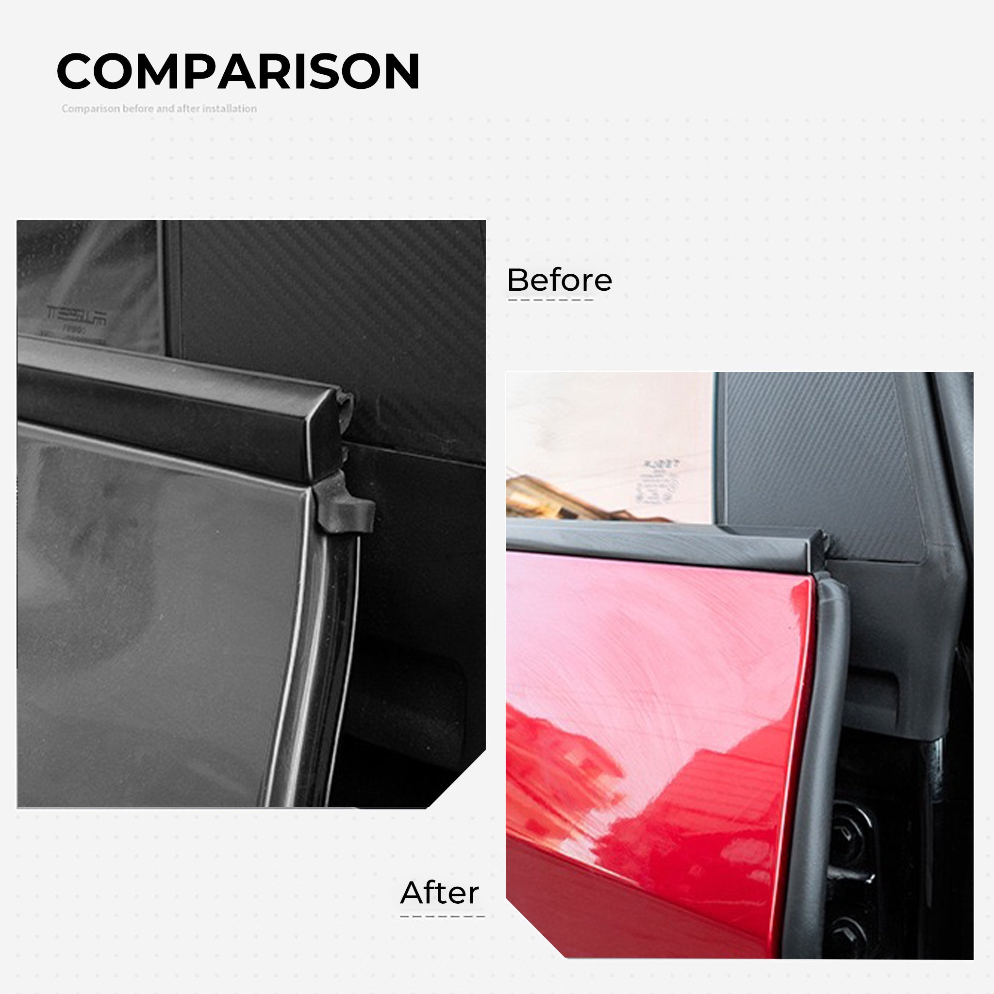 Tesla Model 3 / Y Wind Noise Reduction Door Seal Kit
