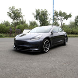 Tesla Model 3 Front Lip Spoiler ABS Plastic (3 Piece)