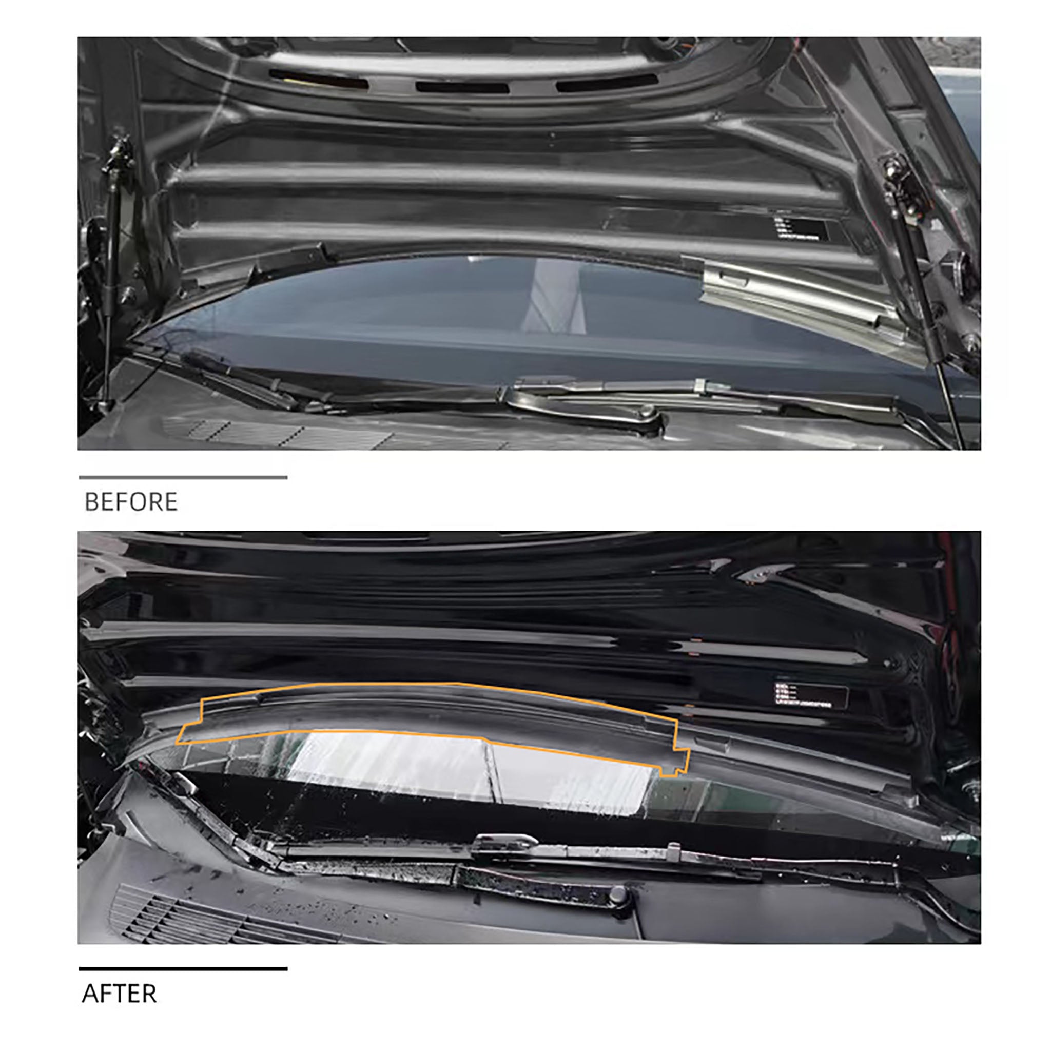 Front Trunk Weather Rubber Seal For Tesla Model 3-Vehicle Parts & Accessories-Teego