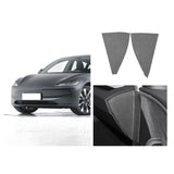 Tesla Alcantara Dash Side Panel Cover Trim for 2024+ Model 3 Highland