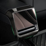 side view of Tesla Model 3 with Carbon Fiber Rear Screen Frame