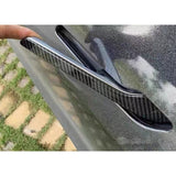 Tesla model y 3 Carbon Fiber Door Handle Wrap effect diagram