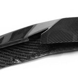 Tesla Model S Carbon Fiber Front Lip Splitter & Aero Body Kit - Matte/Glossy Finish | High Downforce Design 2021-2025