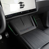 Custom Silicone Center Console Storage Trays for Refreshed Tesla Model X 2021+ – Dust-Resistant, Non-Slip Interior Organizer