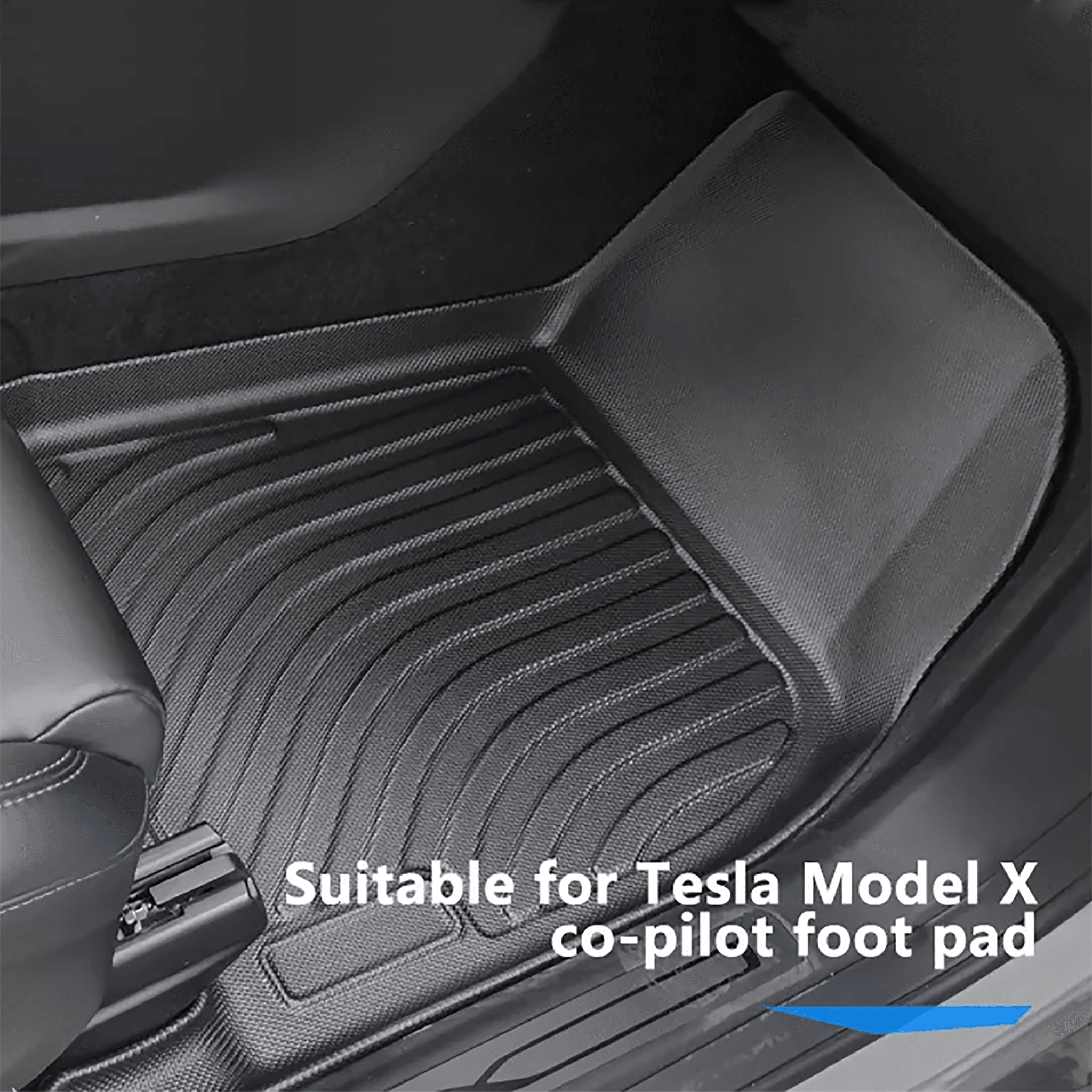 Floor Mats For Tesla Model X 2016-2023-Motor Vehicle Carpet & Upholstery-Teego