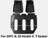 Tesla Model X All-Weather Floor Mats 2016-2021 Pre-Refresh