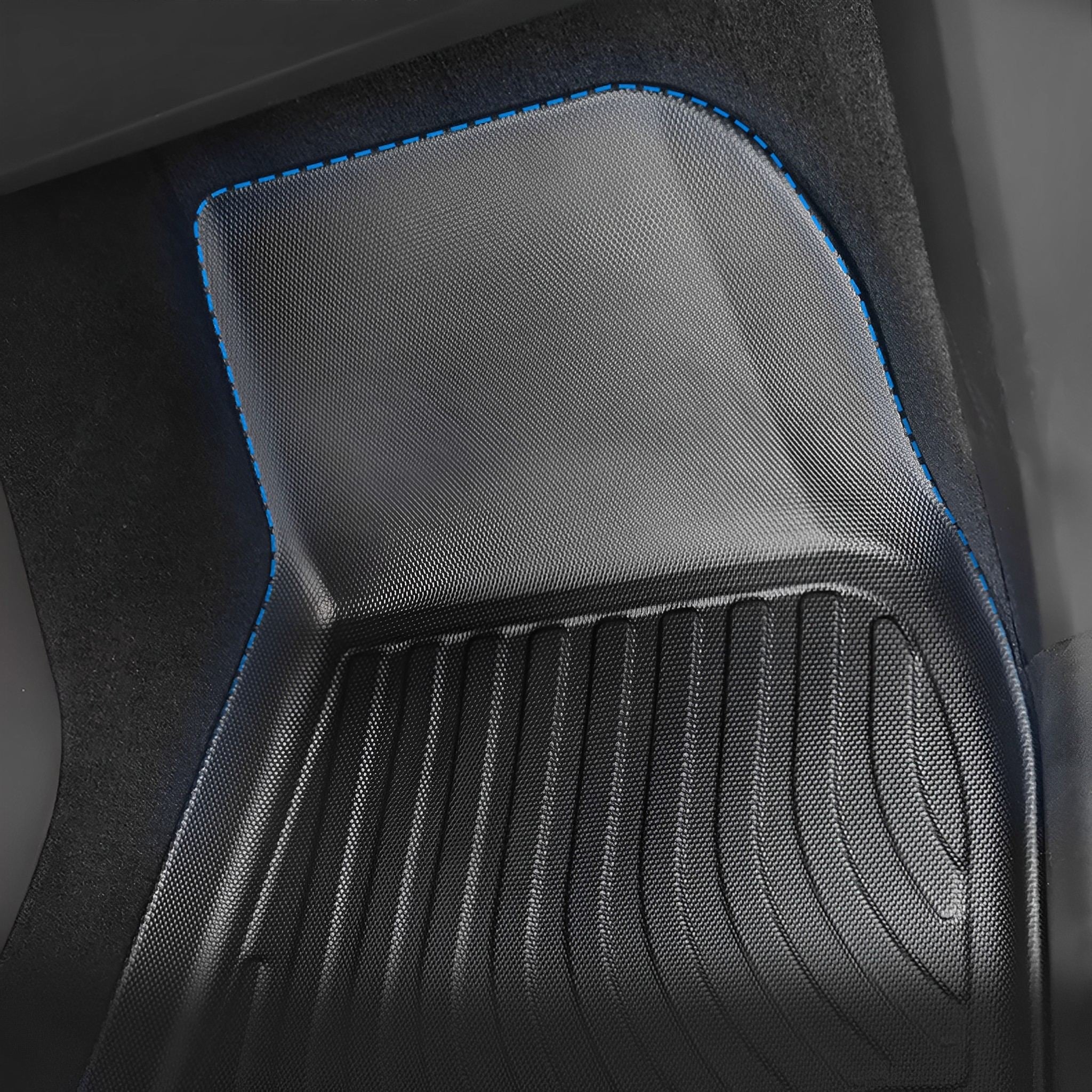 Tesla Model X 5-Seater Custom All-Weather Floor Mats (2021-2025+) – Durable TPE, Full Coverage & Eco-Friendly