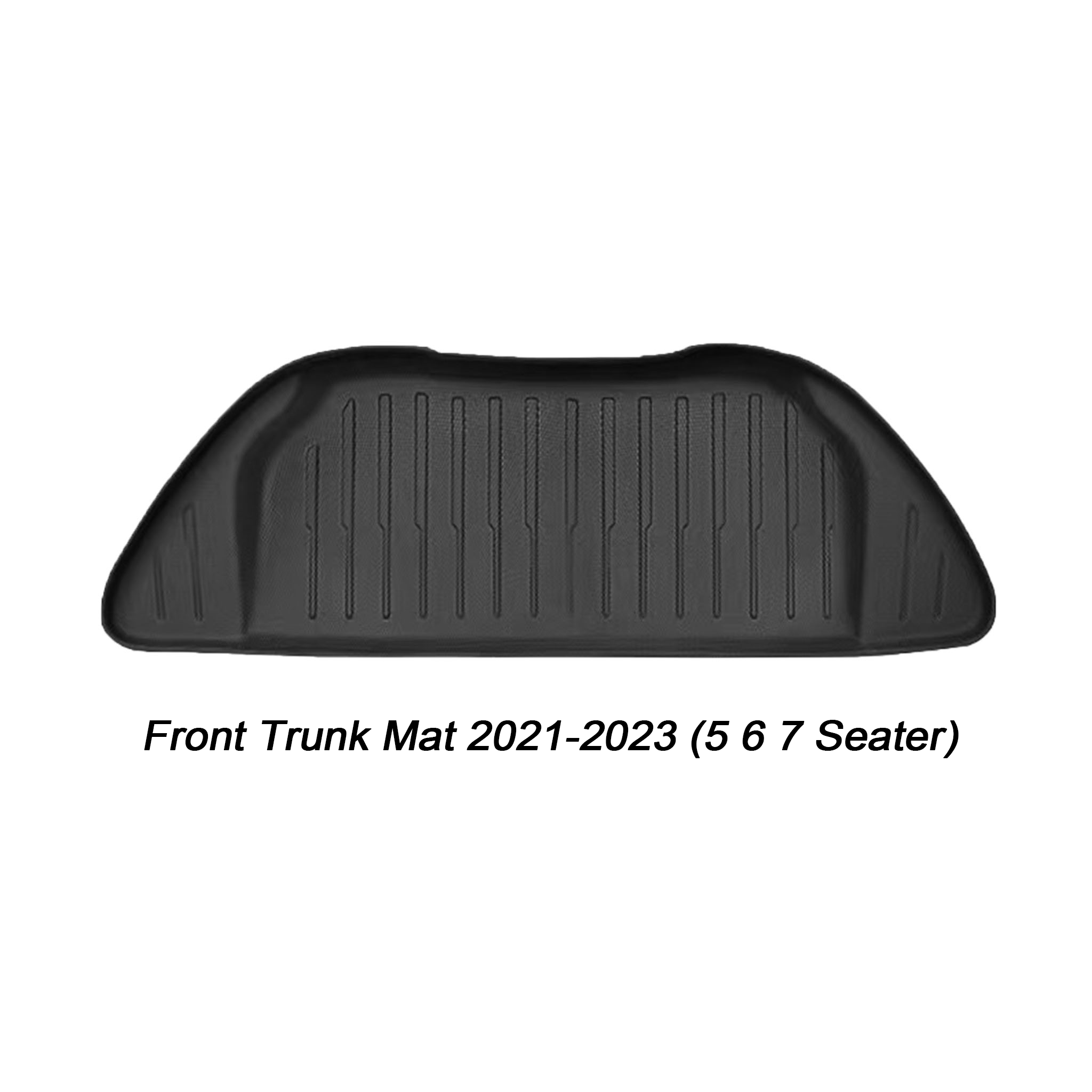 All-Weather TPE Trunk Mat Set for Tesla Model X – Front Trunk, Rear Trunk & Trunk Well Liners | Heavy-Duty Protection, Custom Fit