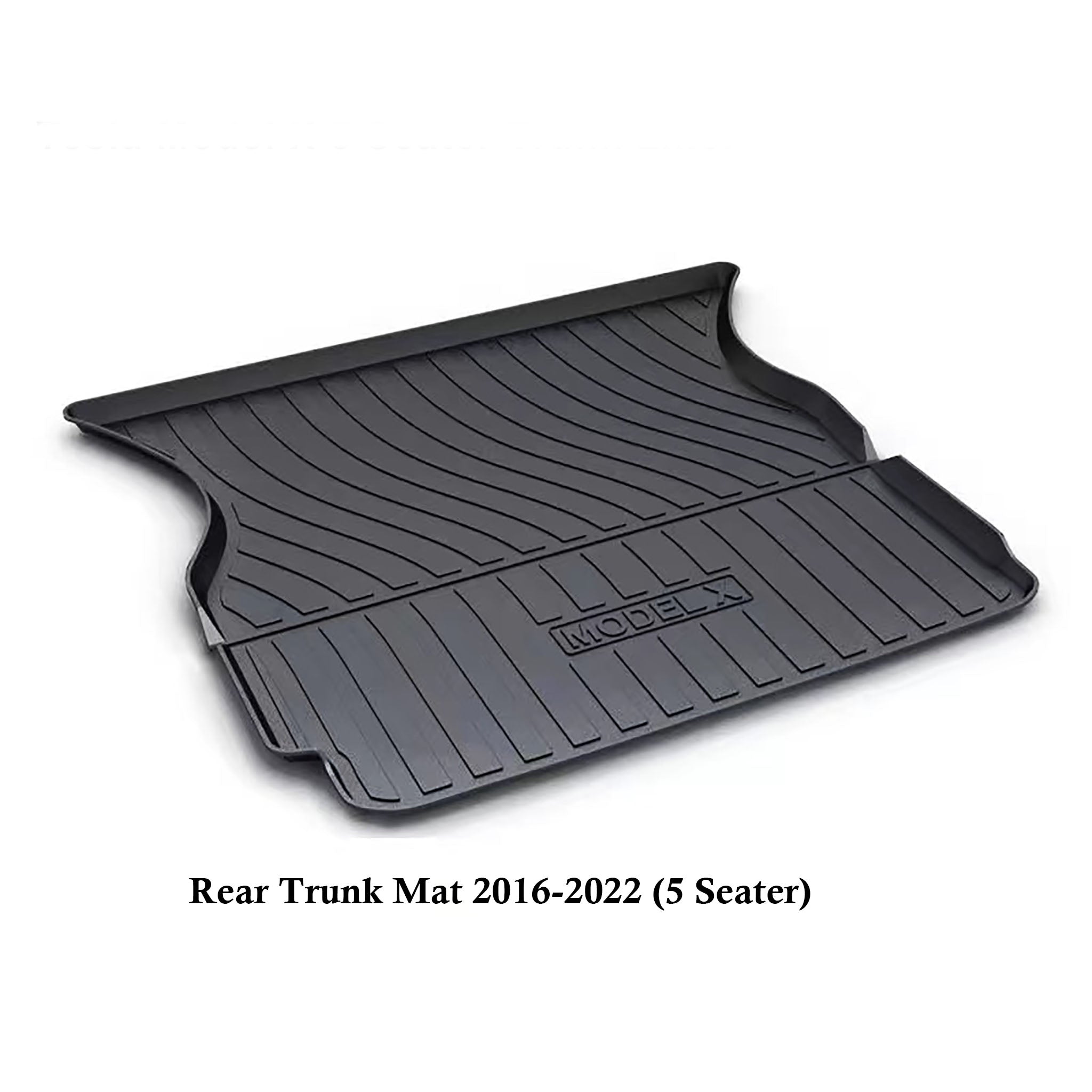 Model X Front Rear Trunk Well Mats 2016-2023-Motor Vehicle Carpet & Upholstery-Teego