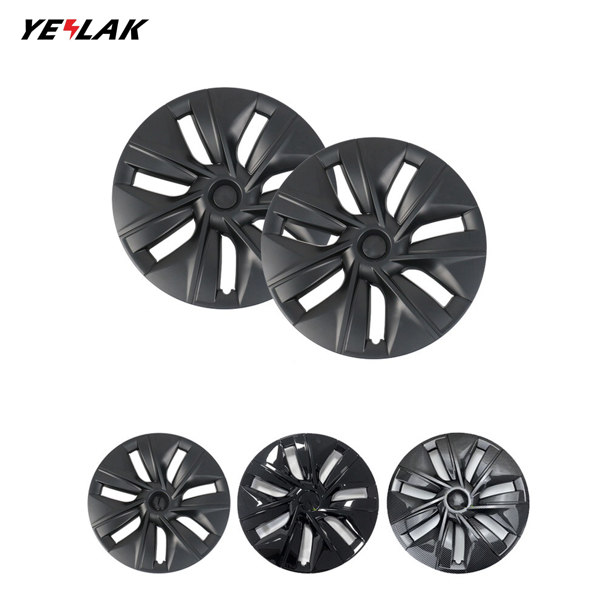 19 Inch Gemini Wheel Cover Set Four Colors - Teego