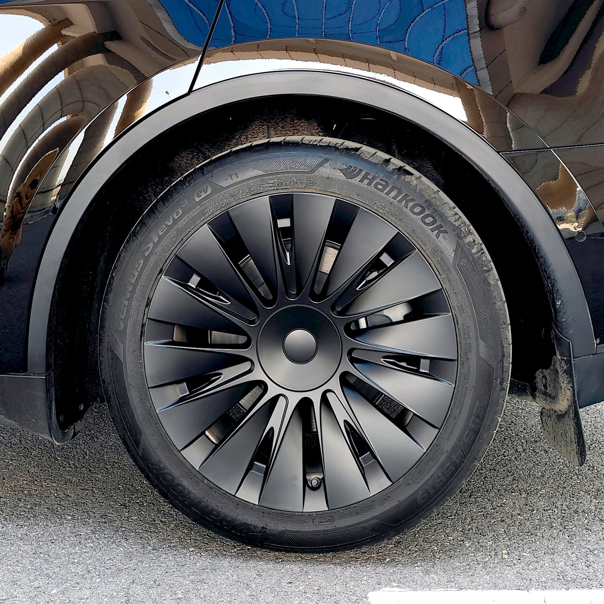 Induction Style Wheel Covers For Tesla Model Y 19" Gemini Wheels - Induction Center