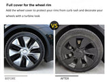 Teego Wheel Cover Hubcap 19 inch for Model Y - Full cover for the wheel rim